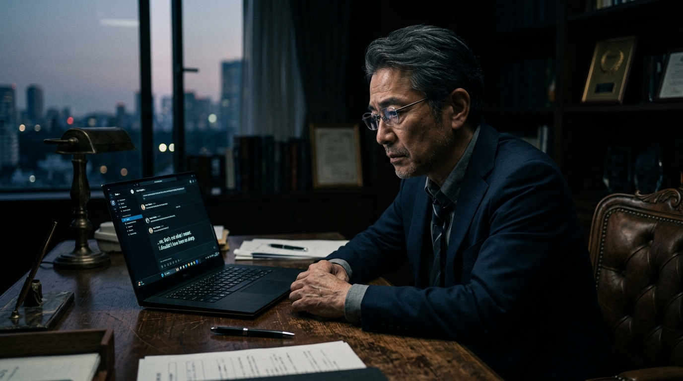 AIに強く言ってしまった カバー